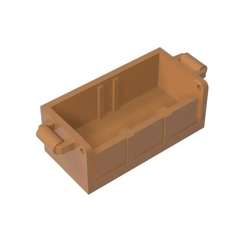 

[20Pcs] 【50g】 Model 4738 2x4 Interlocking Treasure Chest, Children DIY STEM Building Blocks Toy, Gifts for MOC creators Group