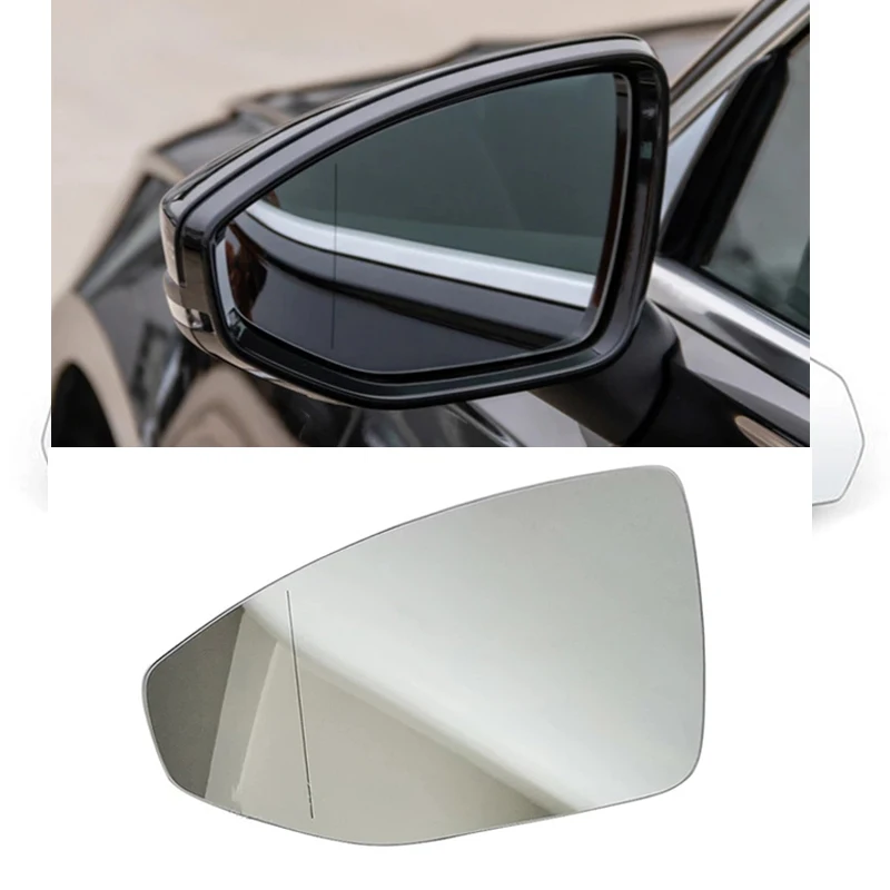 Auto Left Right Side Heated Wing Rear Mirror Glass For Audi A6 C8 A7 A8 2018 2019 2020 2021- 4KD857535A 4KD857536A