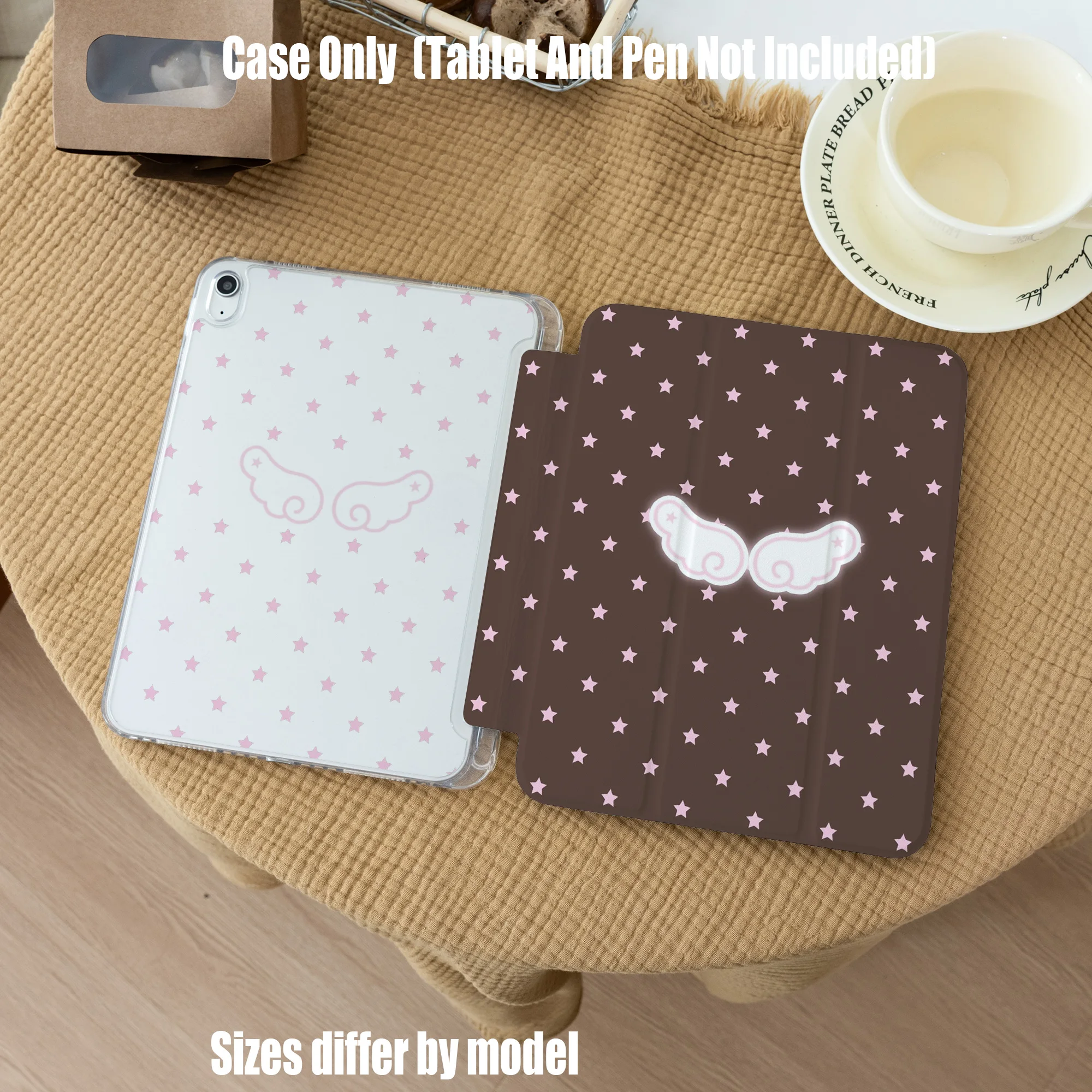 Premium TPU Tablet Case for Samsung and Apple All Models Slim Fit Protective Cover，Shockproof Lightweight Durable