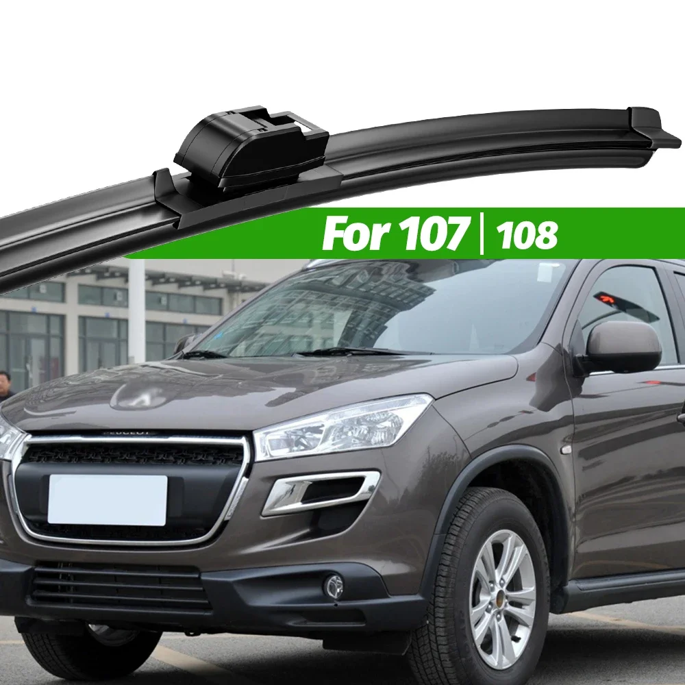 

For Peugeot 107 2005-2014 108 2014-2021 1pcs Front Windshield Wiper Blades 2013 2015 2016 2019 Windscreen Window Accessories