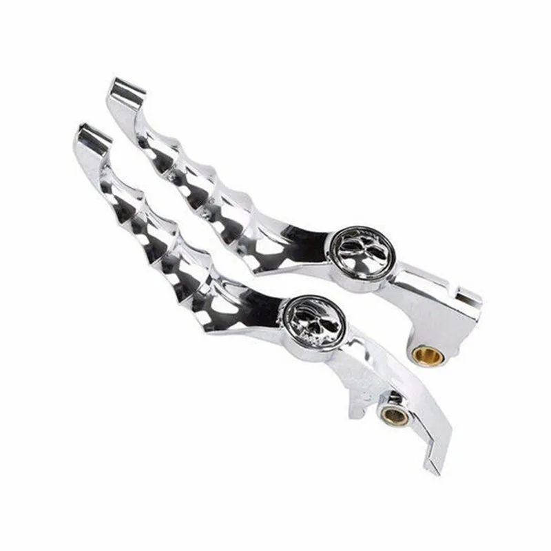 Skull Zombie Brake Clutch Levers For Honda Shadow VT 600 750 1300 1100 CB VF VTX