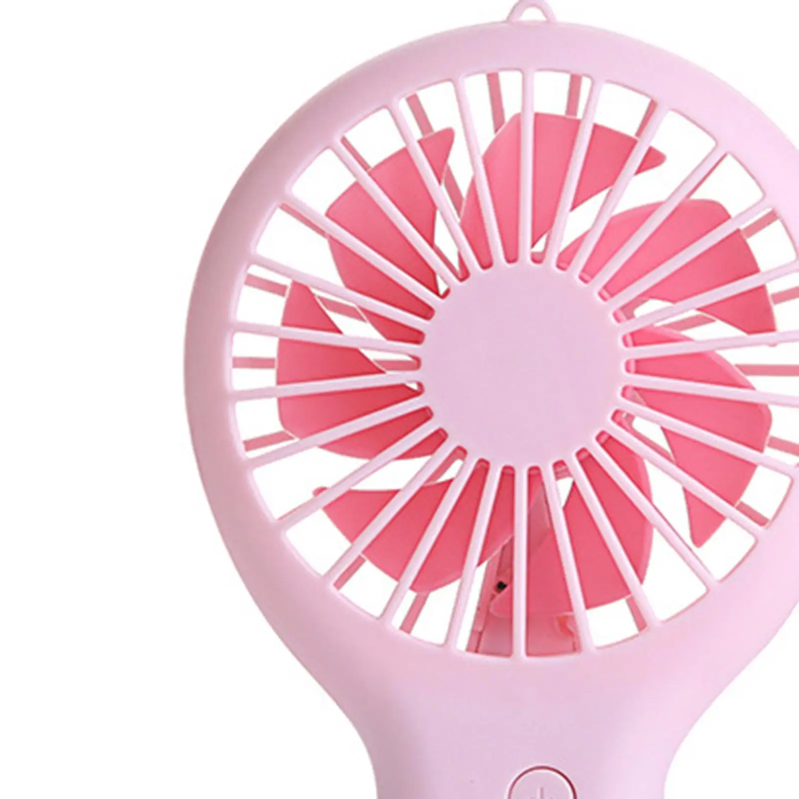 พัดลมคล้องคอชาร์จ USB แบบพกพาปิดเสียงสำหรับโต๊ะทำงานพัดลมมือถือเล็ก