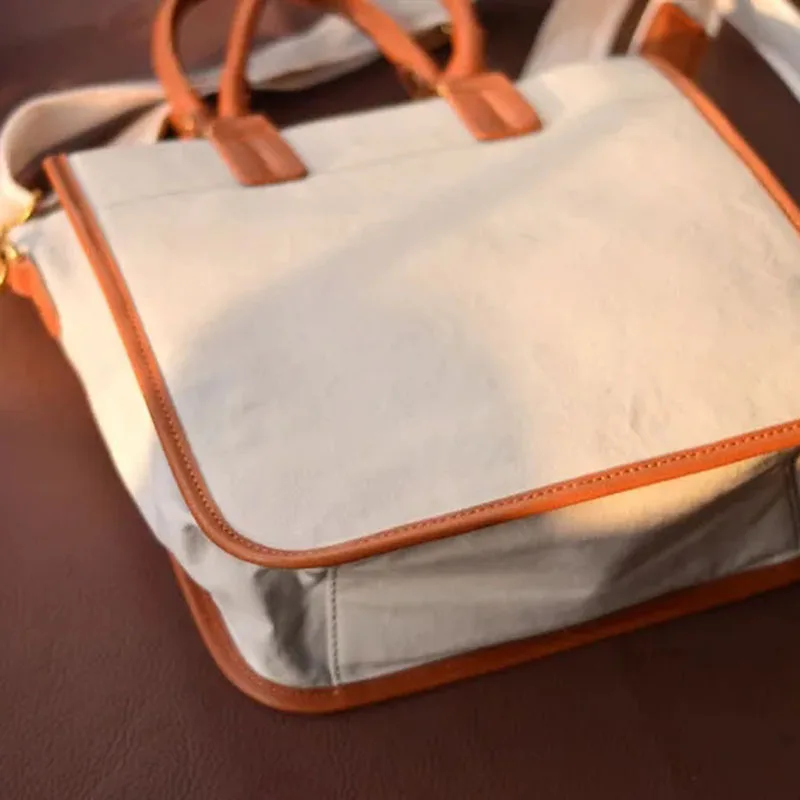 

AETOO Mori department all casual day single shoulder bag small literary crossbody canvas bag female retro handbag