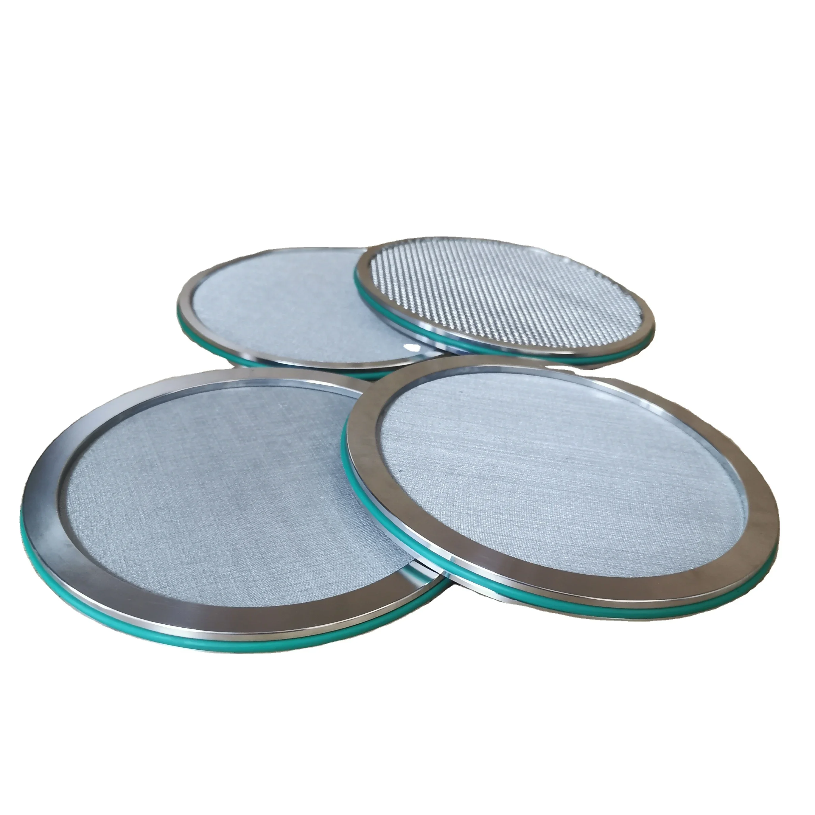 4inch Stainless Steel 5 Micron Sintered Filter Disc with O-Ring gasket use for falling film