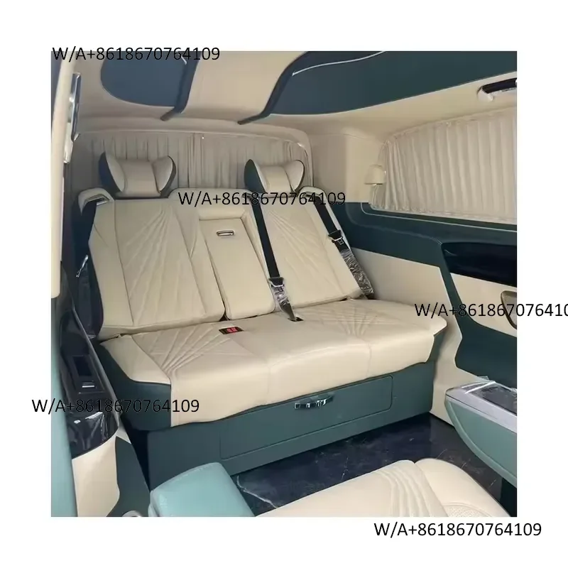 Suitable forluxu ry Comfortable Rear Seat Adjustable 3 Person Seat, Bed Seats Tailored for Van Business Cars