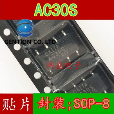 

10PCS OKITA AC30S decoupling SOP-8 light coupling AC30S solid-state relay in stock 100% new and original
