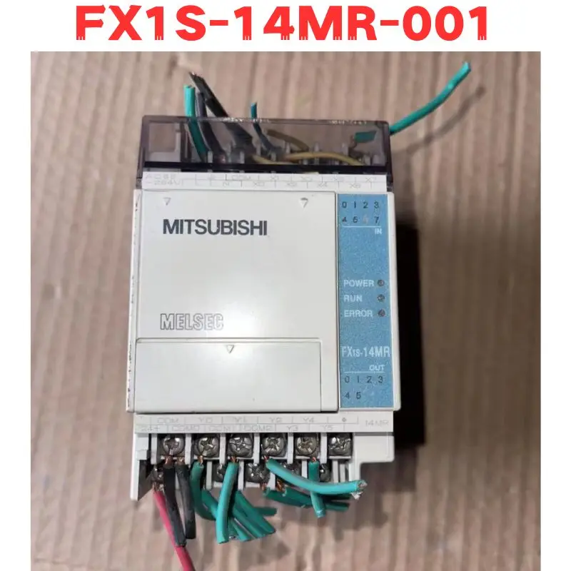 

Used FX1S-14MR-001 PLC Tested OK FX1S 14MR 001