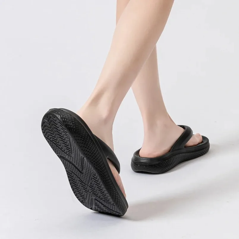 men Home Flip Flops Cloud Sandals Summer Soft Slipper Beach Slides House Shoe Outdoor Ladies Female Girls Woman Male Clapper