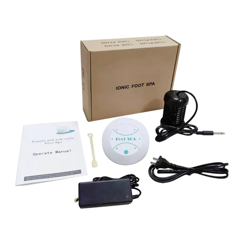 The source manufacturer's cross-border e-commerce explosion FOOT SPA mini foot bath machine, convenient round ion foot bath