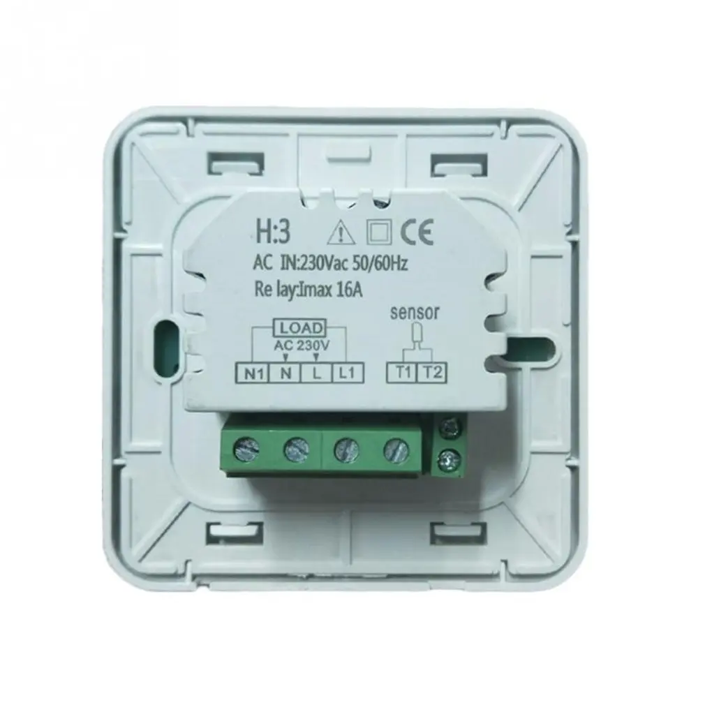 Thermoregulator Touch Screen Room Heating Thermostat Heating Thermostat For Electric Heating System Temperature Controller