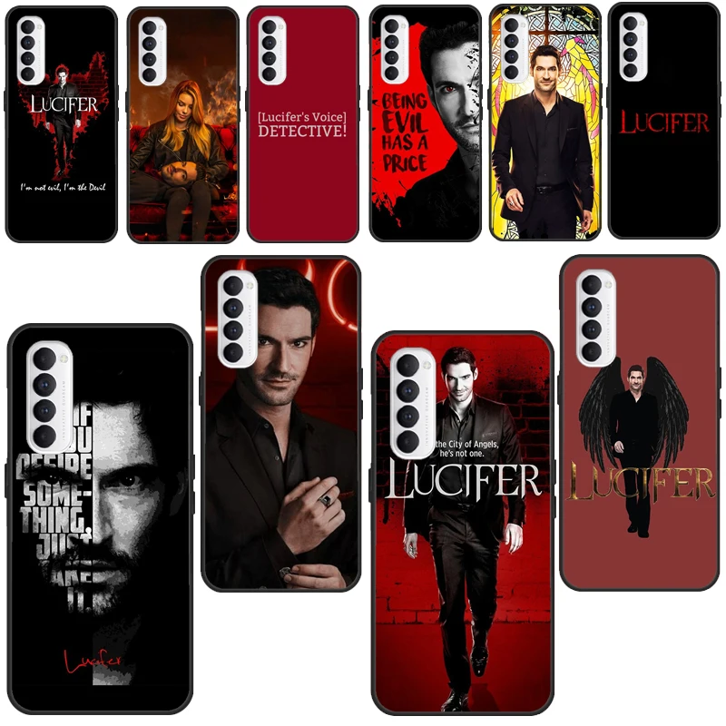 American TV Series Lucifer For OPPO F5 F7 A52 A72 A1K A5S A15 A83 A91 A31 A53 A9 A5 2020 Reno 4 Pro 2Z Phone Cover