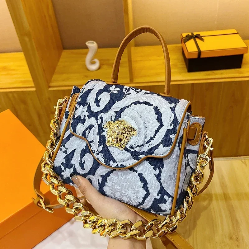 Artisan Couture Maßgeschneiderte Damenhandtasche Luxus Vintage Leder Umhängetasche High End Schultertasche