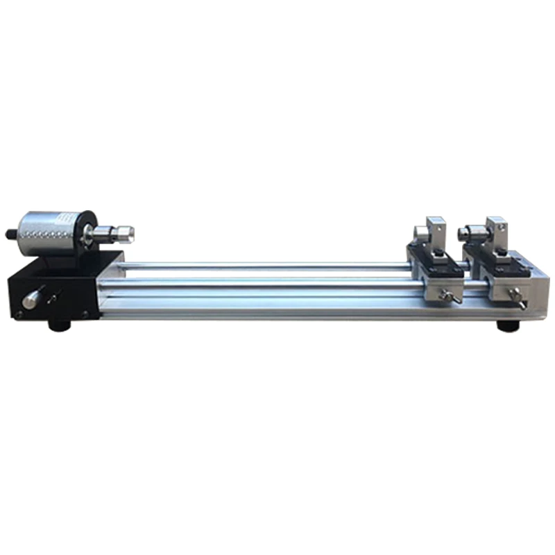Upgrade DIY Multi-Function Mini Lathe 12-24V Guide Rail Forward Reverse Drilling Grinding Polishing