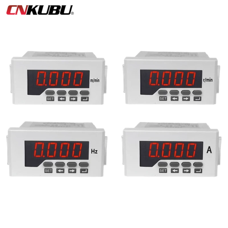 DP3 Digital Tachometer 0-10V Inverter Frequency Meter Motor Meter Speed Line Speed Meter Digital Intelligent Speedometer