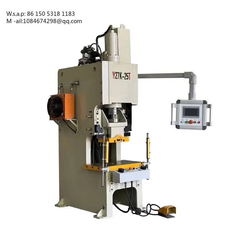 Y27Y-25T 25T CNC Hydraulic Punching Machine High Productivity High Precision Metal Sheet Stamping Press