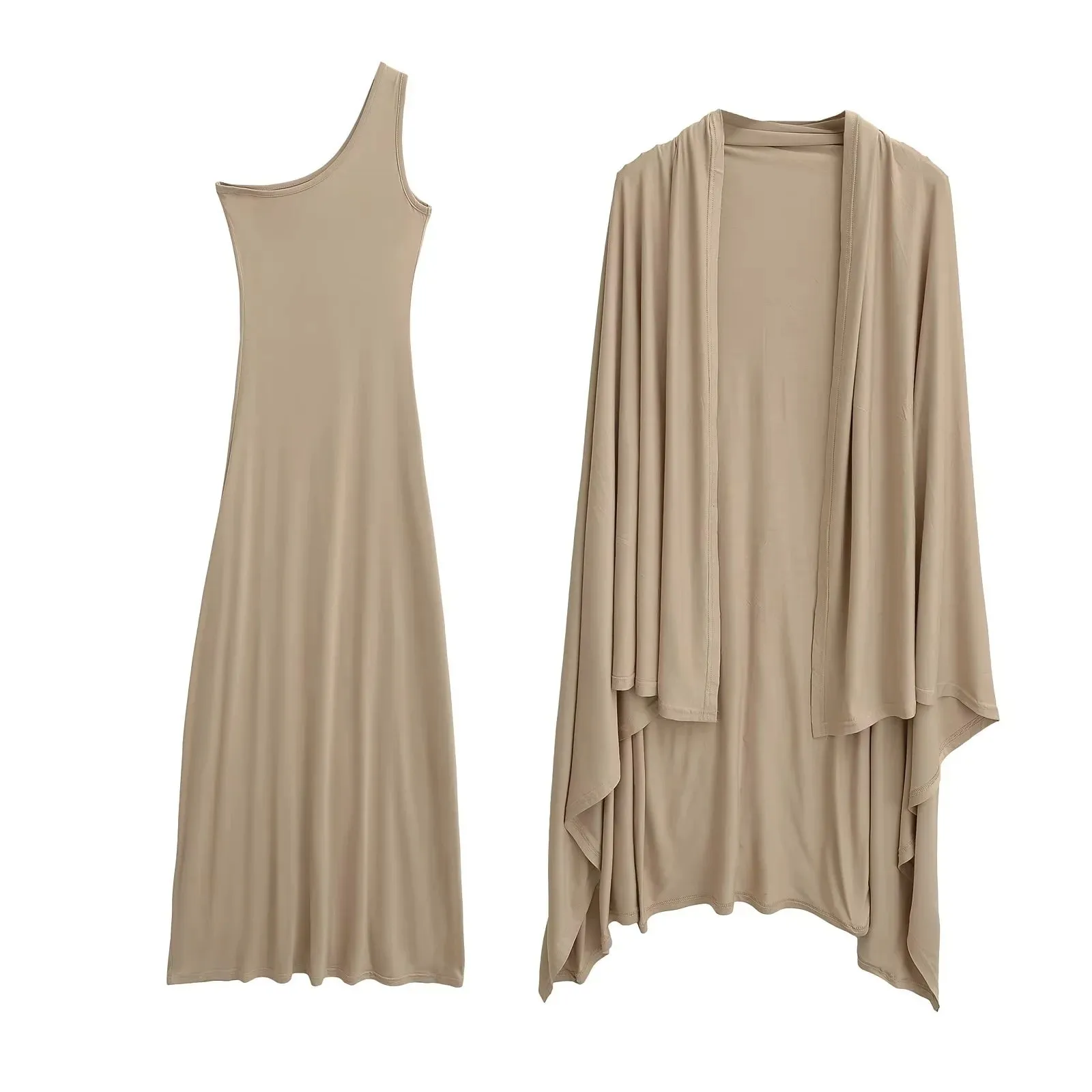 Sommer Neue frauen Asymmetrische Eleganz Kleid Sonnencreme Shirts Frauen Strickjacke Lange Weibliche Oberbekleidung Lose Dünne Mantel Jacke