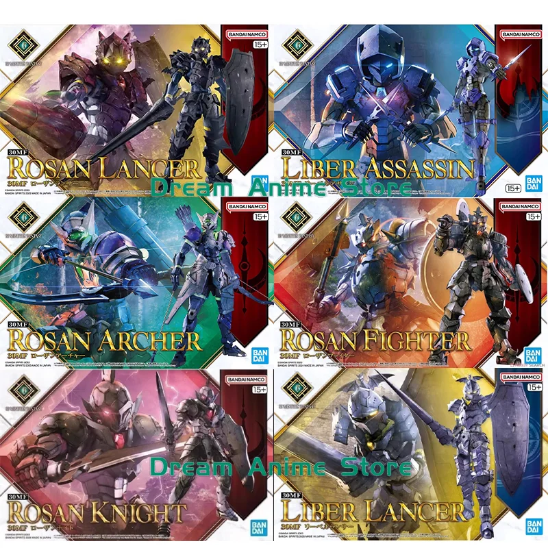 

Bandai Original 30MF 30ML 1/144 ROSAN LANCER Anime Model Action Figure Assembly Model Toys Collectible Gifts for Children