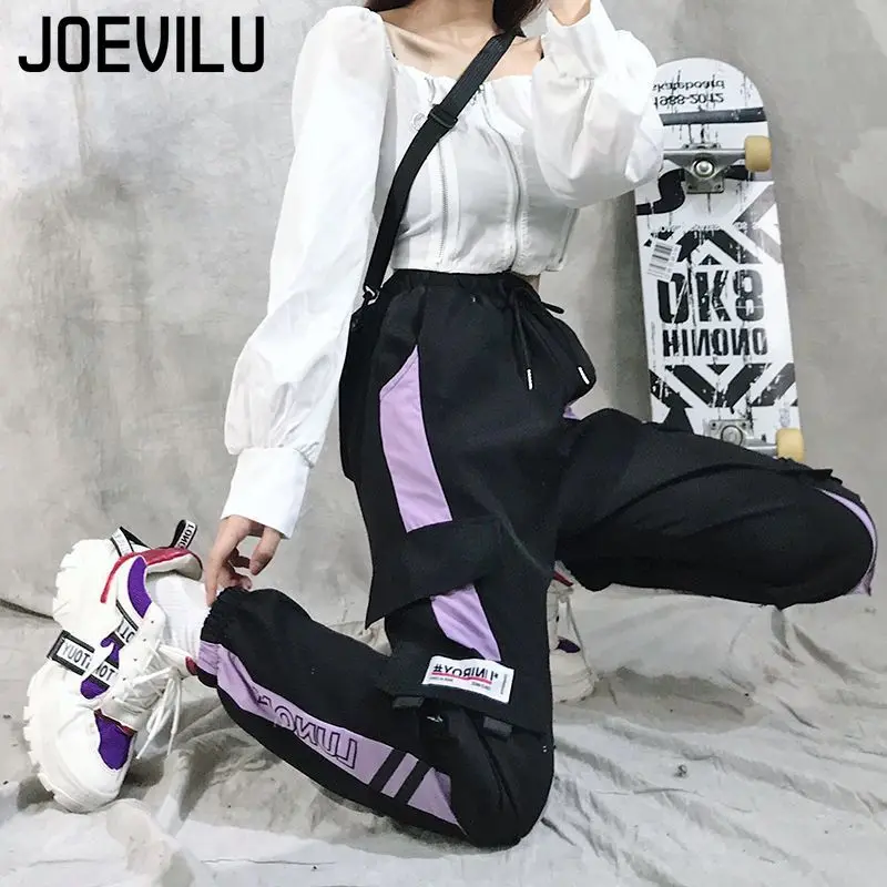 Cargo Pants Women\'s Loose Straight Sweatpants Leg Ankle Casual Pants Joggers Streetwear Outfits Fashion Hip Hop Sports Trousers