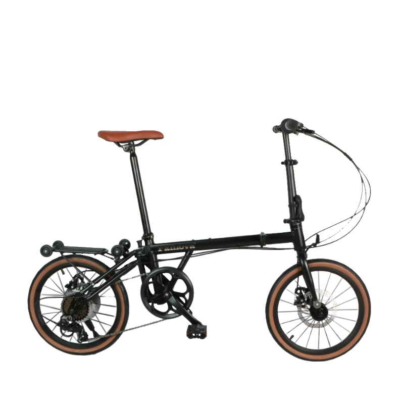 

16-дюймовые сверхлегкие и портативные велосипеды с 7-скоростными дисковыми тормозами из высокоуглеродистой стали для взрослых.