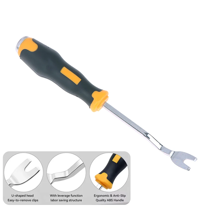 

Puller Nail Driver Pry Tools Panel Upholstery Fastener Remover For Home Repair Workshop Hand Manual Tools