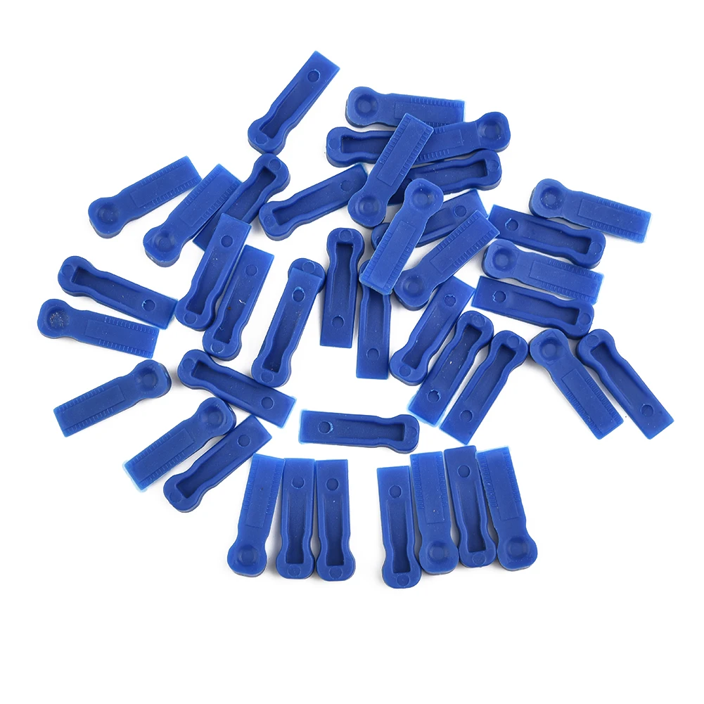Reusable 100Pcs Plastic Tile Spacers with Positioning Clips for Accurate Floor and Wall Tile Installation and Leveling