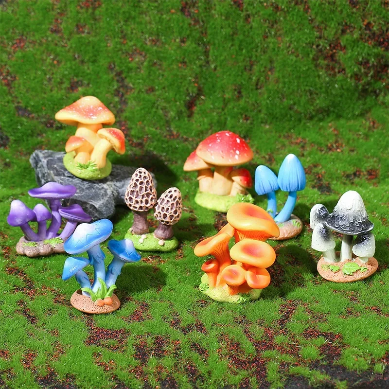 Micro paysage de mousse de chambre plus lente, résine de bureau, petits ornements, artisanat de décoration de la maison, nouveau