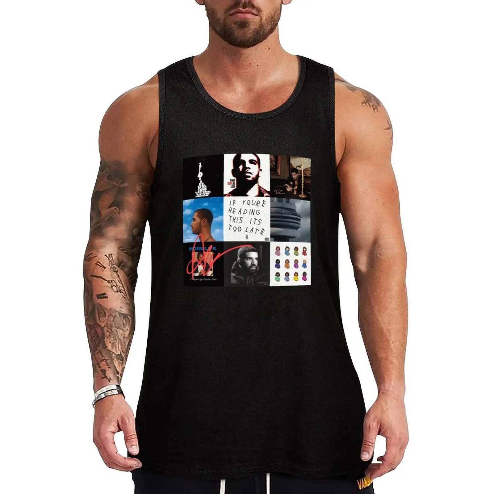 

More Life and Take Care Tank Top Sports Fitness Tank Top Quick Dry Moisture Wicking