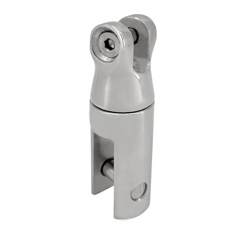 Boat 316 Stainless Steel 6-8mm Anchor Swivel Chain Connector Universal Swivel One-way two-joint Rotation Ring