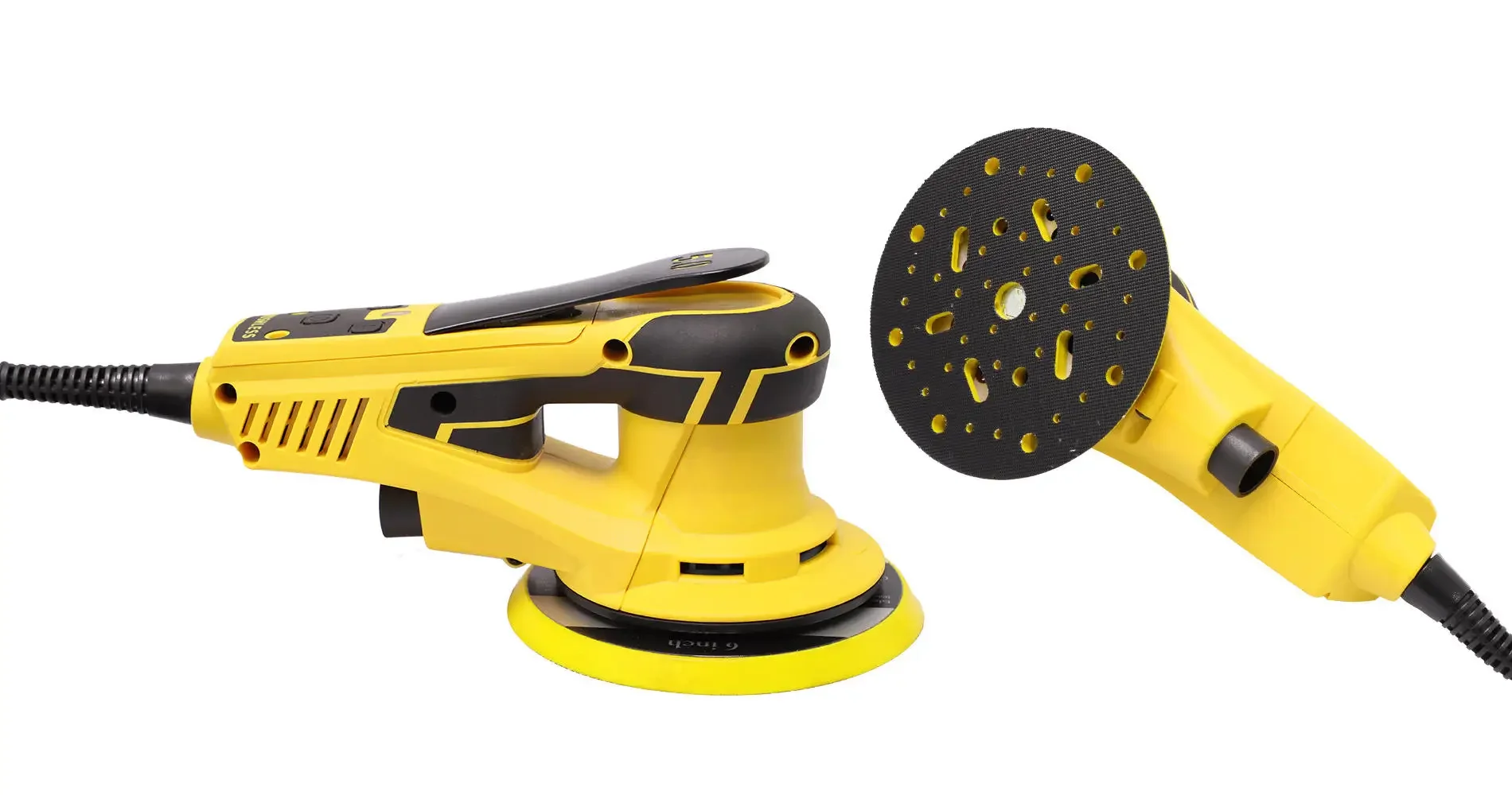 2026 بطارية ليثيوم كهربائية لاسلكية الخشب المعادن الاستخدام الصناعي وظيفة الرملي المدارية عشوائية الصنفرة المدارية ساندر