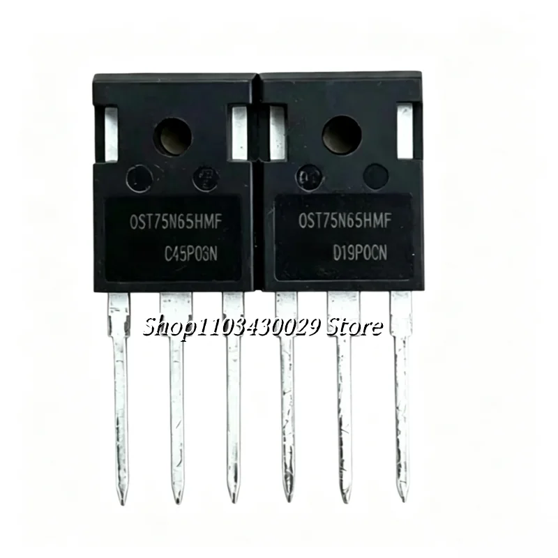 10Pcs New and Original OST75N65HMF OST75N65HM TO-247 75A 650V N-Channel Power IGBT Transistor