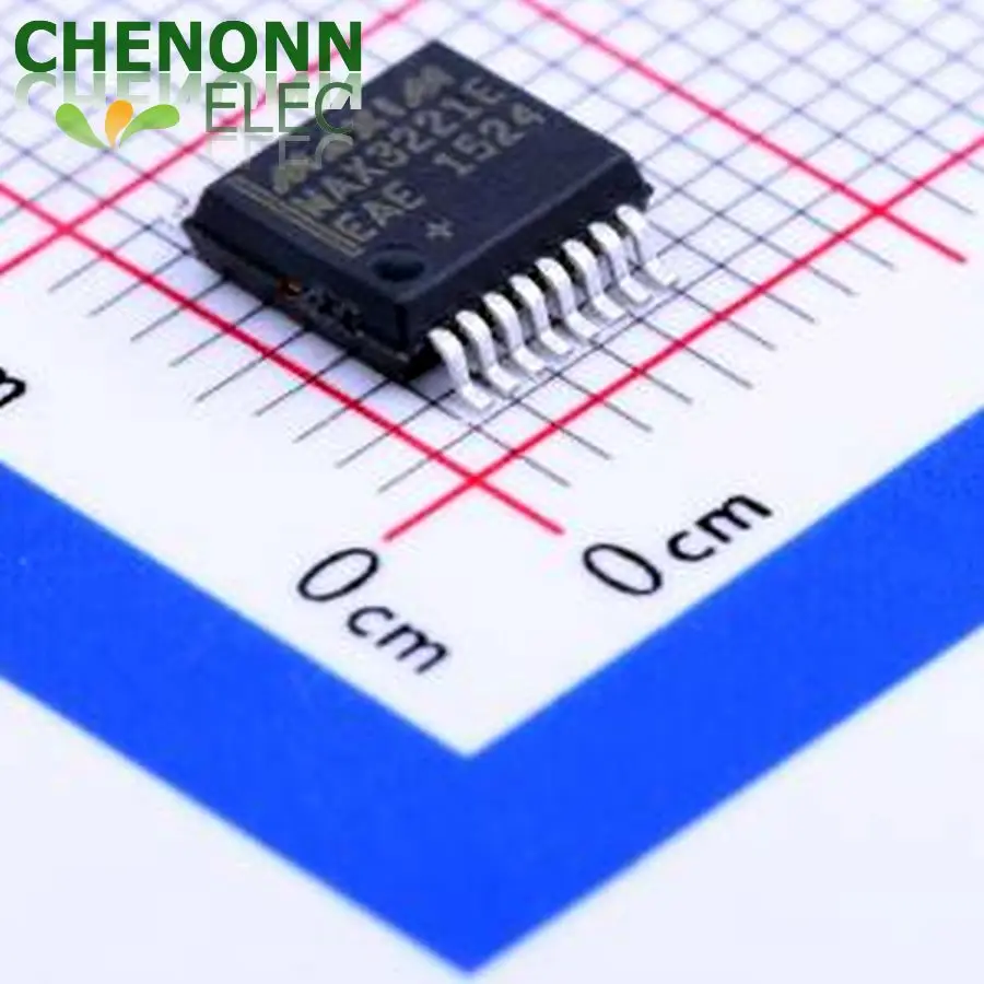 10PCS/LOT MAX3221EEAE+T (Drivers, Receivers, Transceivers)