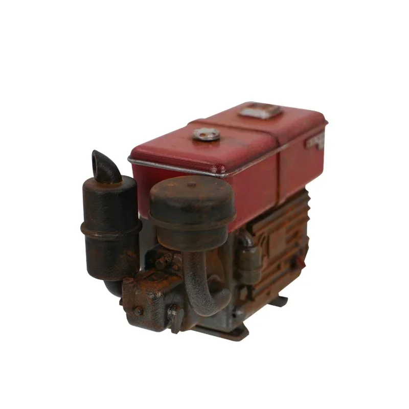 1 Pcs Old Style Single Cylinder Diesel Engine for 1/10 RC Crawler Car Traxxas TRX4 Defender AXIAL SCX10 90046 Parts