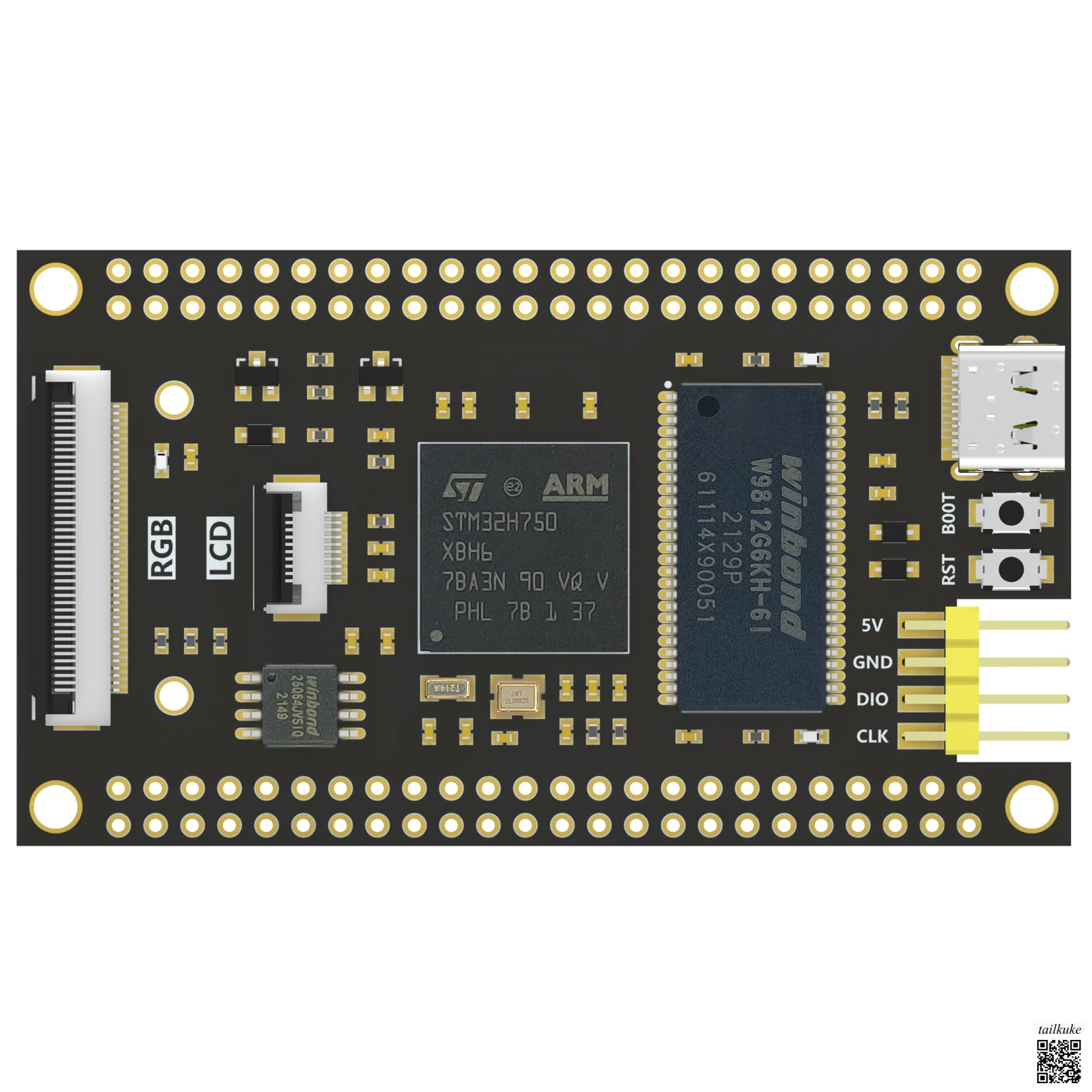 

STM32H750XBH6 Development Board Small System Board Replaces 743 407