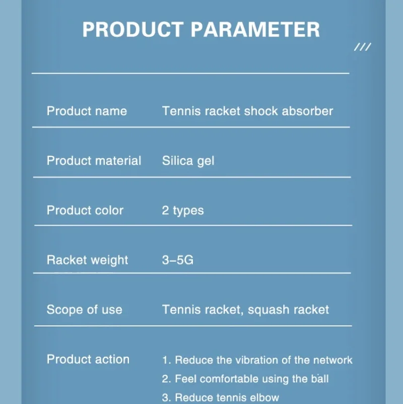 Amortiguador de raqueta de tenis, modelo de aniversario, amortiguador de vibración, accesorios deportivos de silicona antivibración, Reduce la
