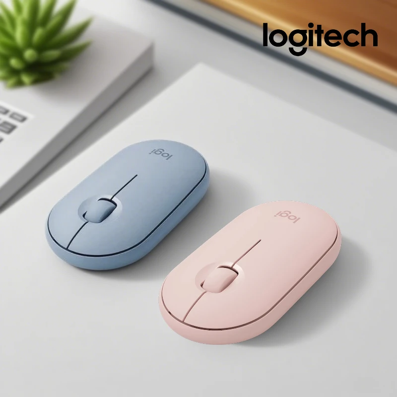 Logitech M350 Has A Smooth and Rounded Shape, Like A Delicate Pebble, with Beautiful Lines and A Very Artistic Sense.