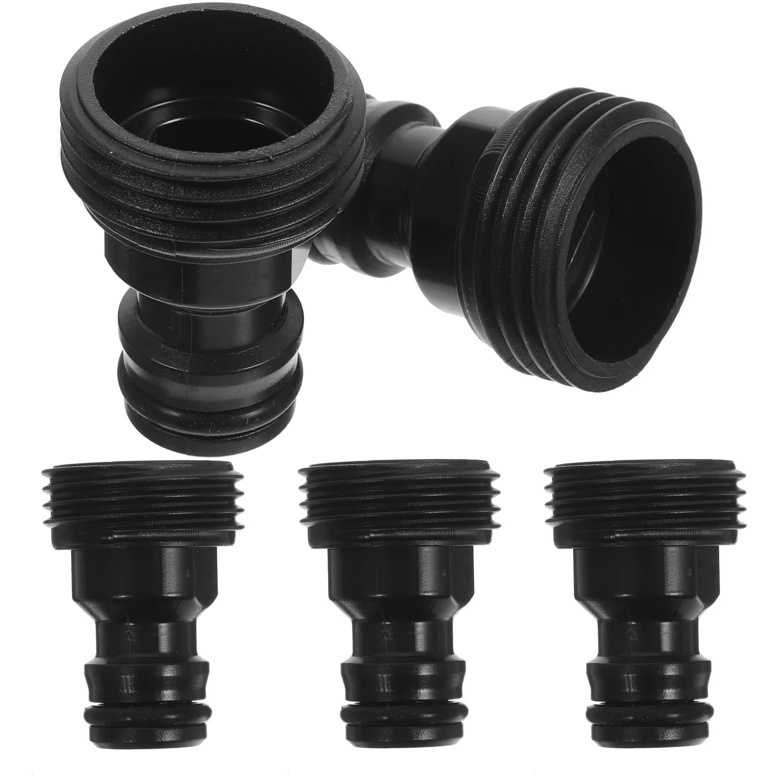 

5pcs Faucet To Adapter Durable Locking Design Quick Connect Fittings For Washing Machine Dishwasher Water Connectors Adapter