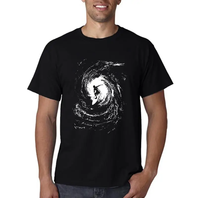 100% cotton short sleeve surf print unisex T shirt casual loose surf men tshirt o-neck t-shirt men tee shirts