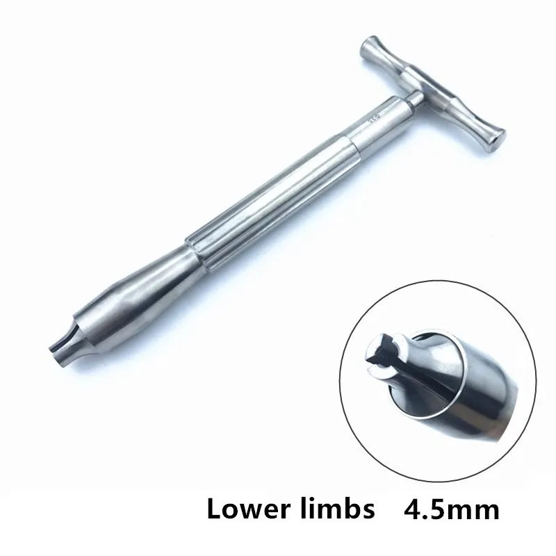 

Screw Extractors Bone Screw Extractor for Upper or Lower Extremity Hollow Mills Orthopedics Veterinary Instrument