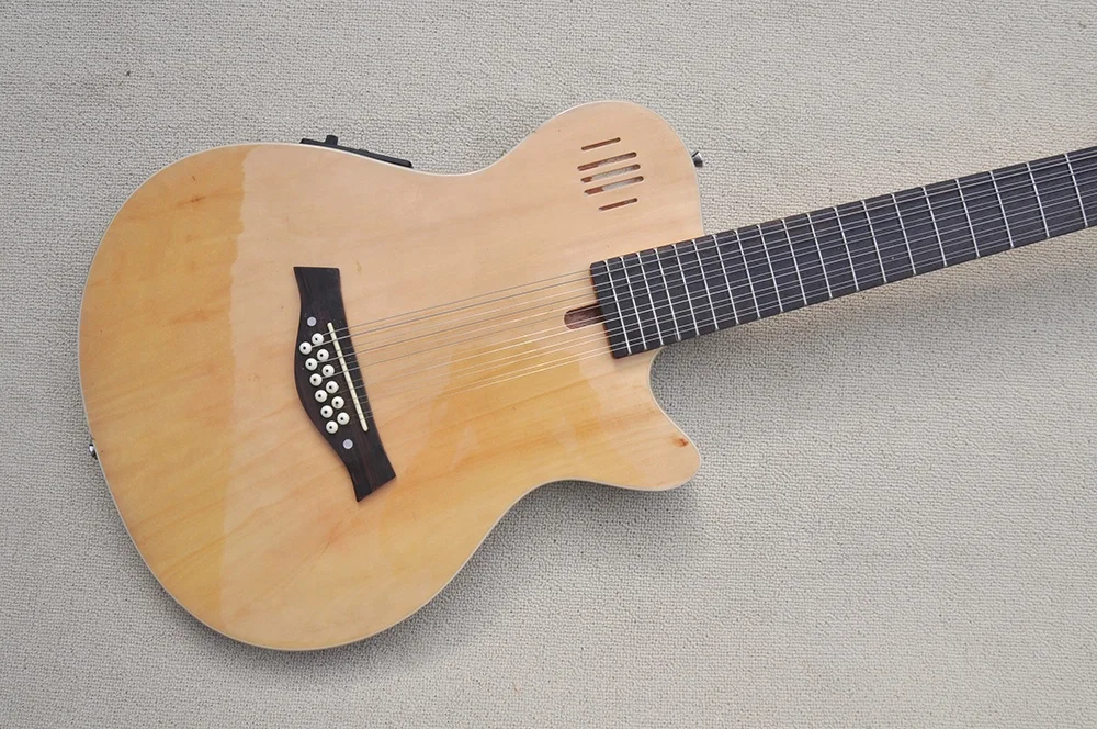 Electric Guitar Unusual Shape 12 Strings Electric Guitar