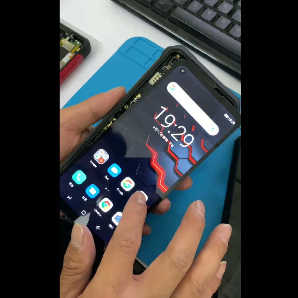 

Новый оригинальный myPhone Hammer Iron V ЖК-дисплей Стеклянная сборка Сенсорный экран Стекло 5,5 дюйма для myPhone Hammer IronV LCD