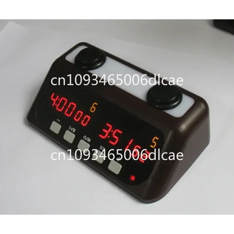 LED display chess clock with built-in rechargeable lithium battery Chinese chess and go time clock