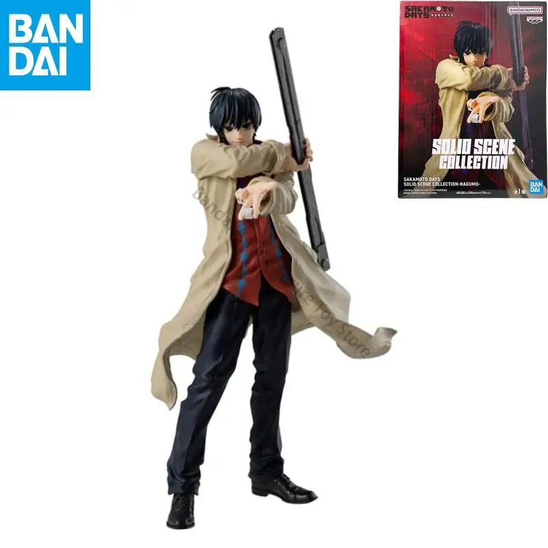

В наличии оригинальная подлинная BANDAI NAMCO BANPRESTO SAKAMOTO DAYS SOLID SCENE COLLECTION NAGUMO ПВХ 22 см Коллекционная фигурка игрушки
