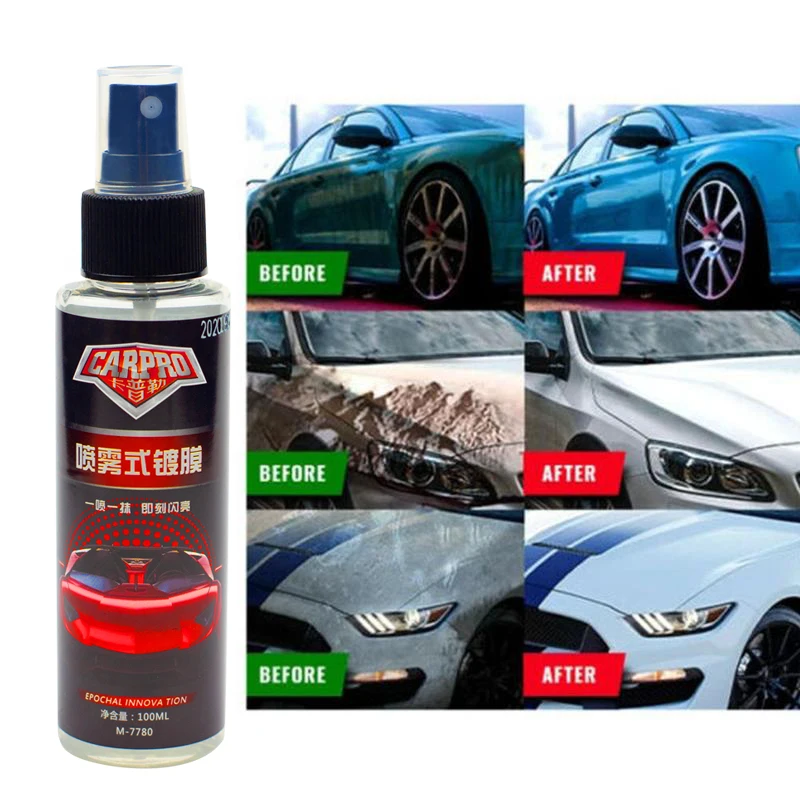 

Car Polishing Super Hydrophobic Glass Coating Spray Coating Paint Care Scratch Resistant Car Cleaner Refurbishment Agent