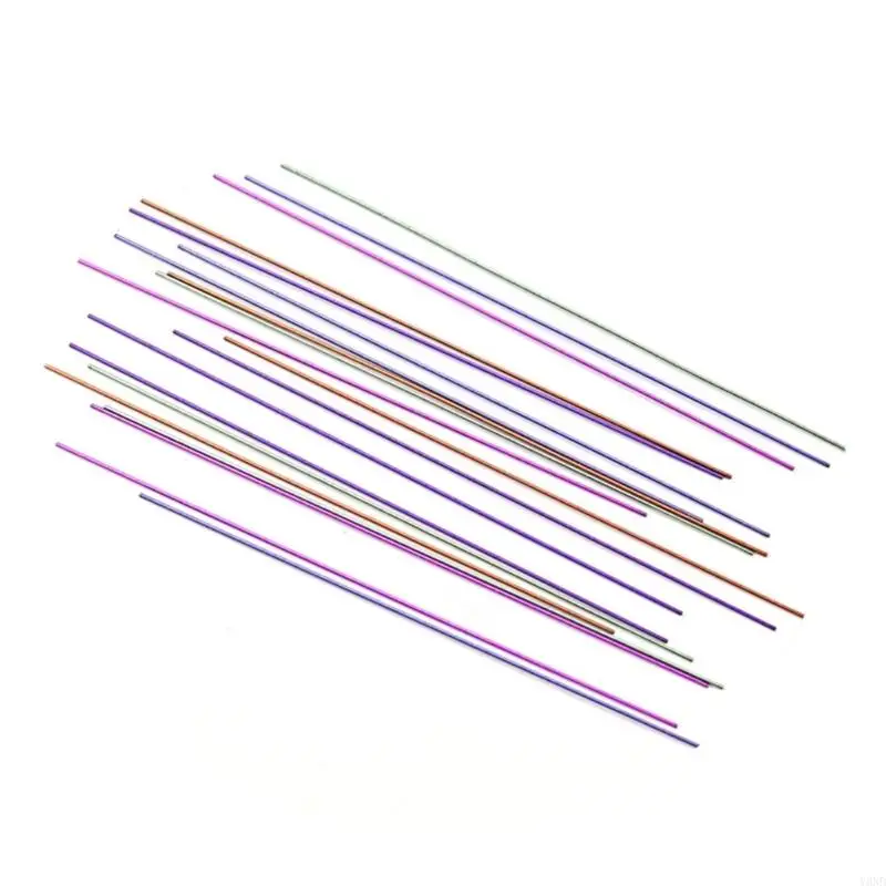 Y3ND 20Pcs 0.5MM Pencil Refills for 0.5MM Mechanical Pencil Colored Pencil Refills for Student Artist Art Drawing Sketching