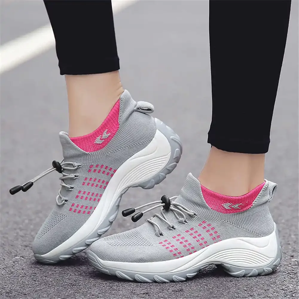 Sock 35-41 Womans Sneakers For 10 Years Old Vulcanize Gold-colored Shoes Black Pink Sport Advanced Affordable Price