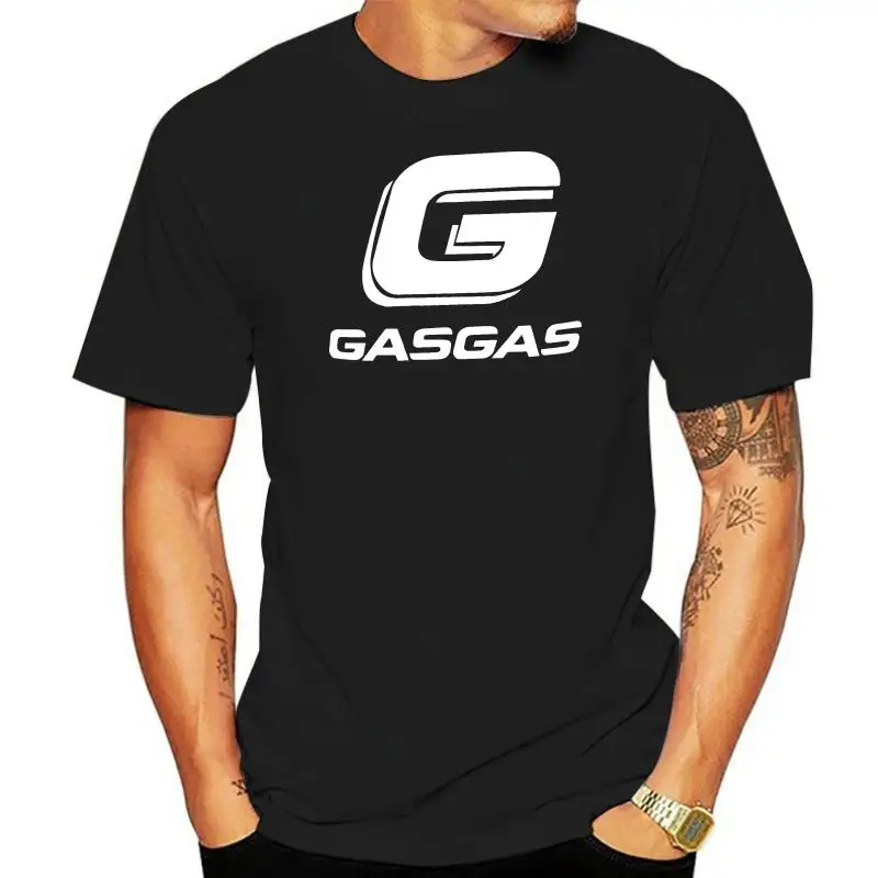 Fashion Short Sleeves Tee Gasgas Team Factory Racing Trials Bike Enduro Top T-shirt Camiseta_10(1)