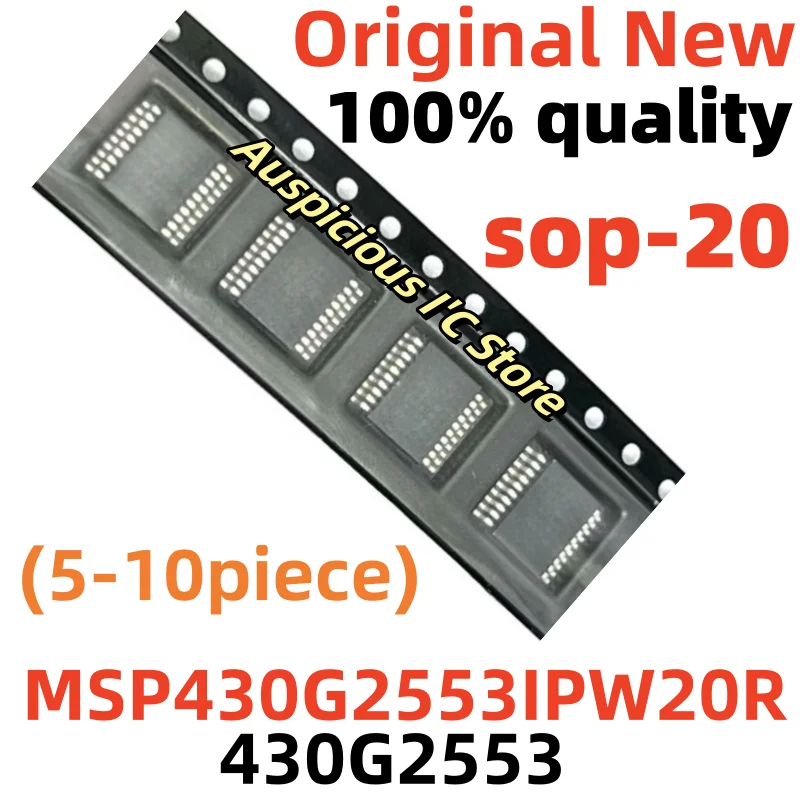 (5-10pcs) MSP430G2553IPW20R MSP430G2553IPW20 MSP430G2553 430G2553 TSSOP-20