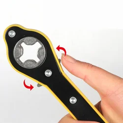 Car Jack Labor-saving Wrench Auto Wheel Lug Wrench Handle Repair Tool Labor-saving Wrench Scissor Garage Tire Changer Car Kit