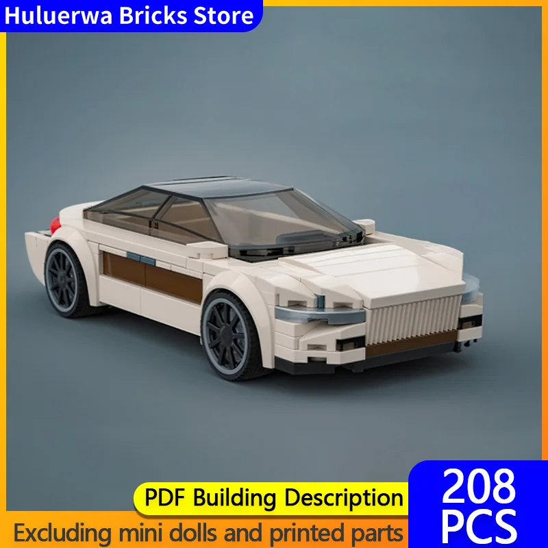 

Speed Hypercar Model MOC Building Bricks Luxury Sports Car Modular Technology Gifts Holiday Assemble Children Toys Suit