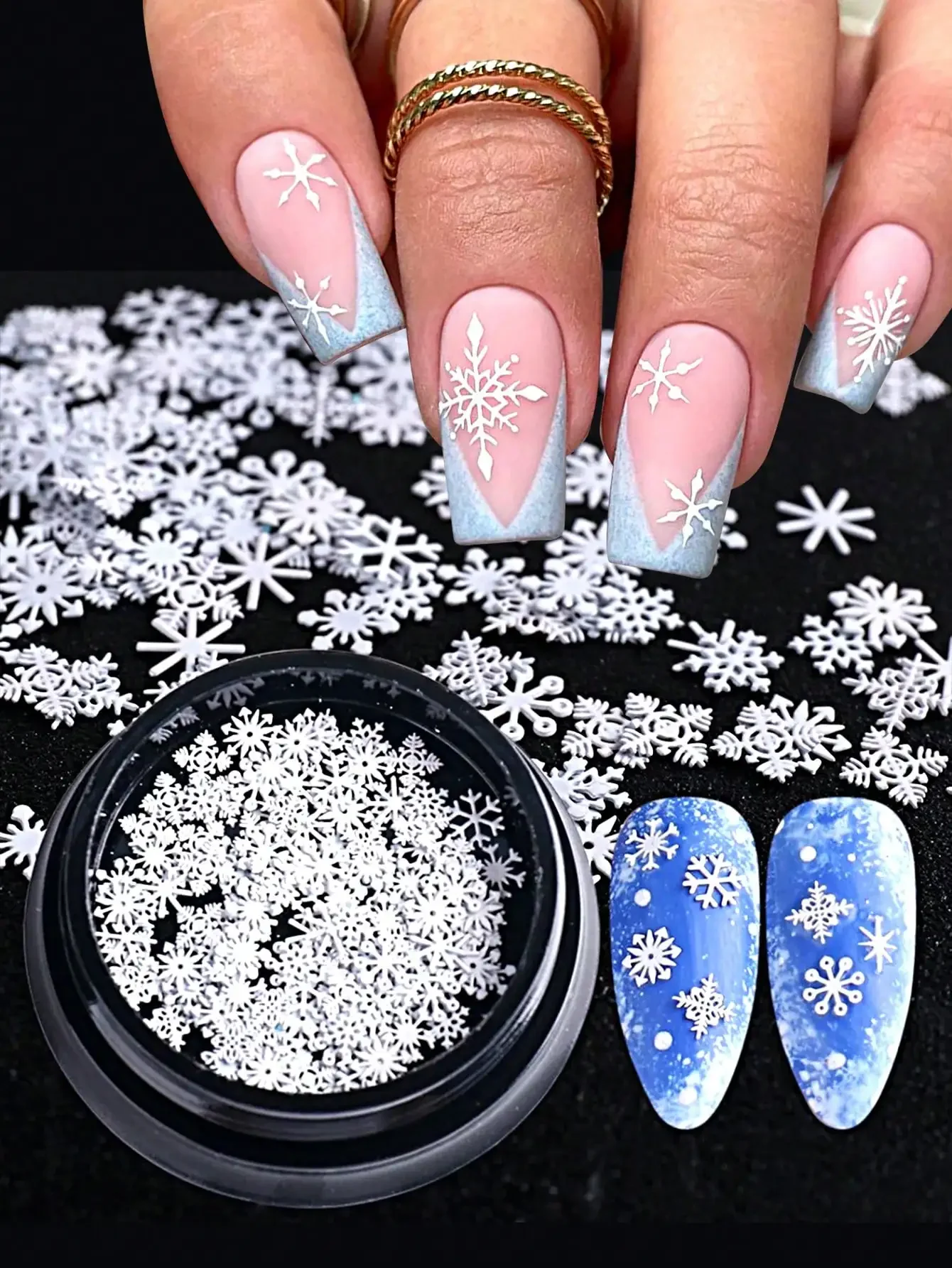 

6 Slots Metal Ball & Faux Pearl Chain 3D Nail Art Decorations, Y2K Retro Style Nail Salon Accessories, DIY Nail Supplies Nails